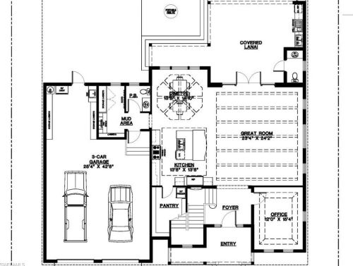 1387 Marlin Dr, Naples FL  34102-1530 exterior
