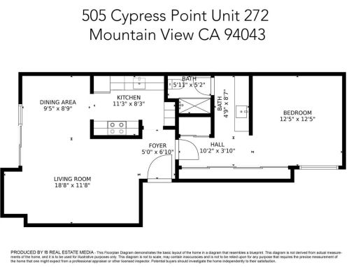 505 Cypress Point Dr, Mountain View CA  94043-4864 exterior
