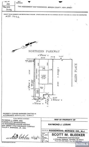 437 Northern Pkwy, Ridgewood NJ  07450-1720 exterior