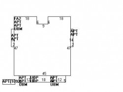 197 Cypress St, Newton MA  02459-2226 floor plan