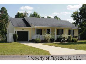 6643 Brookshire St, Fayetteville NC  28314-5114 exterior