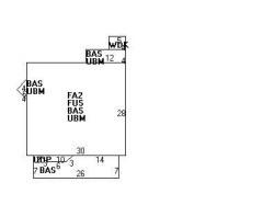 15 Warwick Rd, Newton MA  02465-1723 floor plan