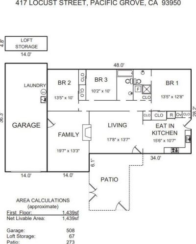 417 Locust St, Del Monte Park CA  93950-3924 exterior