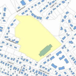 171 Pine St, Newton MA 02466-1132 plot plan