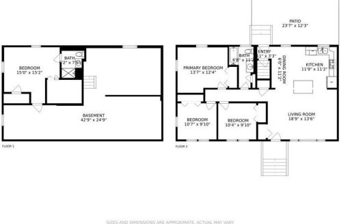 5931 Mckinley St, Gary IN  46410-2203 exterior