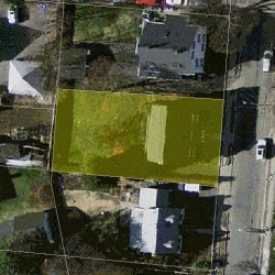 45 Jasset St, Newton MA  02458-1055 aerial view