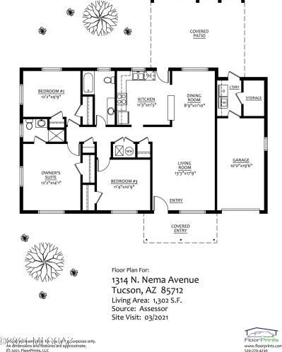 1314 Nema Ave, Tucson, AZ 85712-4034