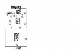35 Cotton St, Newton MA  02458-2619 floor plan