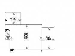 7 Sunhill Ln, Newton MA  02459-2443 floor plan