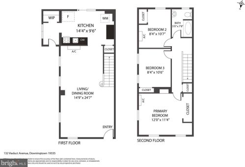 132 Viaduct Ave, Downingtown PA  19335-2847 exterior