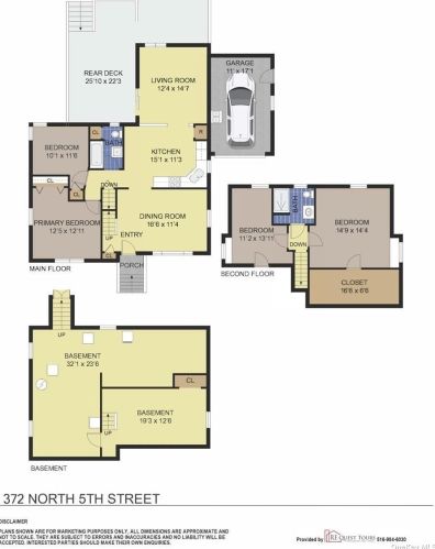 372 5 St, North Lindenhurst NY 11757-1149 exterior