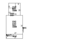 117 Crescent St, Newton MA  02466-2511 floor plan