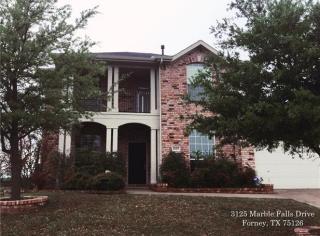 3125 Marble Falls Dr, Forney TX  75126-6696 exterior