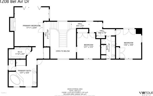 1208 Bel Air Dr, Santa Barbara CA  93105-4602 exterior