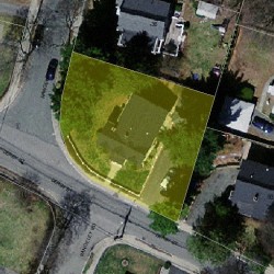 35 Derby St, Newton MA  02465-1623 aerial view