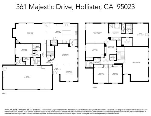 361 Majestic Dr, Hollister CA  95023-7032 exterior