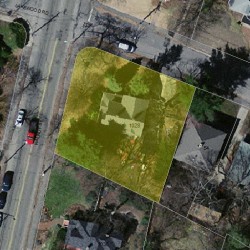 1028 Walnut St, Newton MA 02461-1143 aerial view