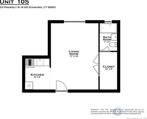 53 Prospect St, Stamford CT  06901-1724 exterior