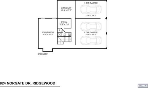 824 Norgate Dr, Ridgewood NJ 07450-2118 exterior