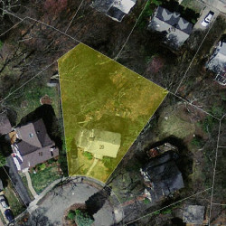 20 Solon St, Newton MA  02461-1827 aerial view