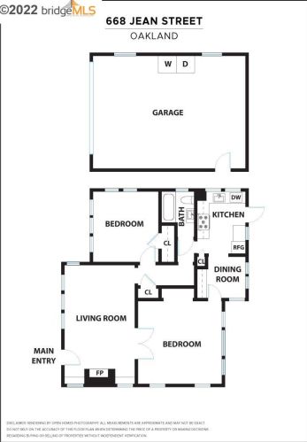 668 Jean St, Oakland CA  94610-1410 exterior