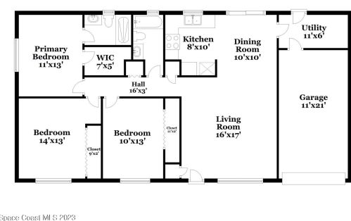 1875 Fairlane Dr, Titusville FL  32780-4689 exterior