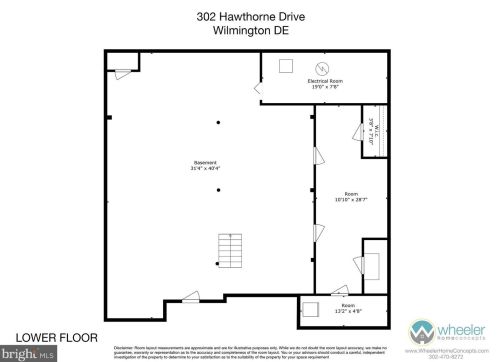 302 Hawthorne Dr, Wilmington DE  19802-1214 exterior