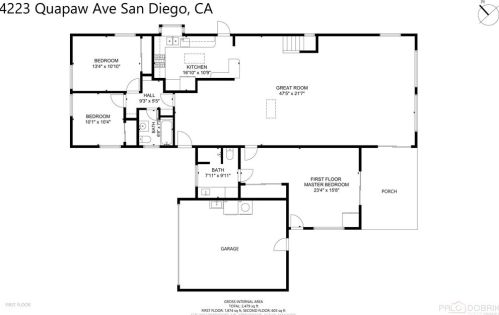 4223 Quapaw Ave, San Diego CA 92117-4525 exterior
