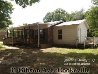31 Gibson Ave, Cookeville TN  38501-2270 exterior