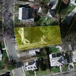 110 Cedar St, Newton MA  02459-1501 aerial view