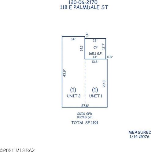 118 Palmdale St, Tucson, AZ 85714-1455