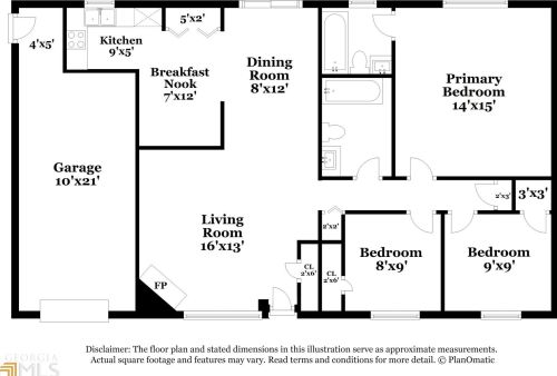 5084 Galbraith Cir, Stone Mountain GA  30088-1724 exterior
