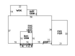 30 Spaulding Ln, Newton MA  02459-3408 floor plan