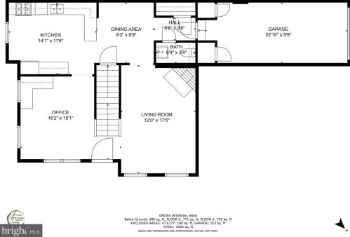 2998 Chinkapin Oak Ln, Woodbridge VA  22191-7514 exterior