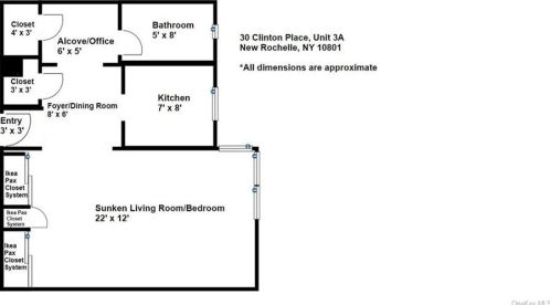 30 Clinton Pl, New Rochelle NY  10801-6316 exterior