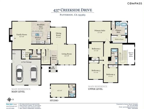 437 Creekside Dr, Grayson CA  95363-8834 exterior