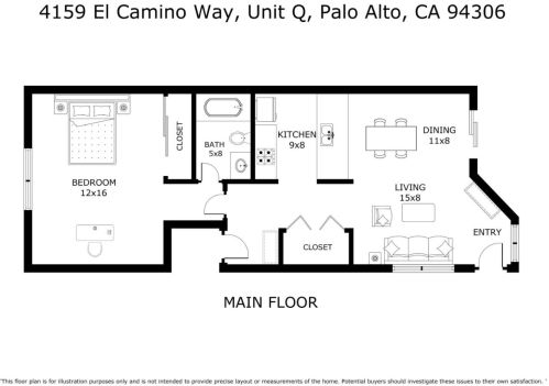 4159 El Camino Way, Palo Alto CA  94306-4057 exterior