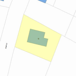 18 Ionia St, Newton MA  02466-1506 plot plan