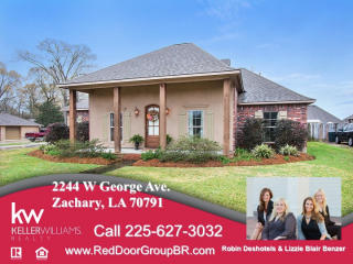 2244 George St, Zachary LA  70791-2524 exterior