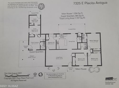 7325 Placita Antigua, Tucson AZ  85710-3706 exterior