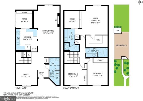 105 Village Rd, Molino PA  17961-9658 exterior