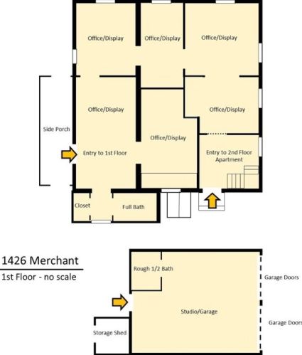 1426 Merchant St, Ambridge PA  15003-2275 exterior