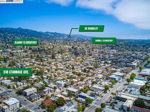 518 Stannage Ave, Berkeley CA  94706-1223 exterior