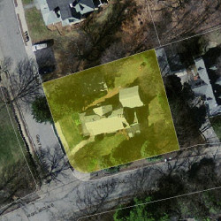 119 Highland Ave, Newton MA  02460-1848 aerial view