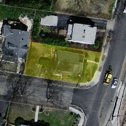 69 Elliot St, Newton MA 02461-1627 aerial view