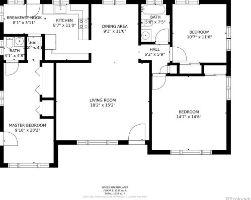 3637 Mississippi Ave, Denver CO  80210-2117 exterior