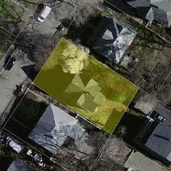 20 Marlboro St, Newton MA 02458-2121 aerial view