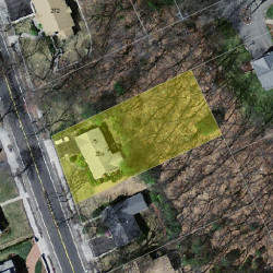 284 Winchester St, Newton MA 02461-2034 aerial view