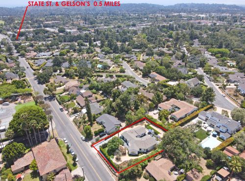 411 San Roque Rd, Santa Barbara CA  93105-2763 exterior