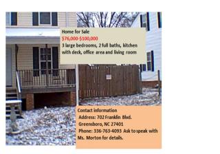 702 Franklin Blvd, Greensboro NC  27401-4523 exterior